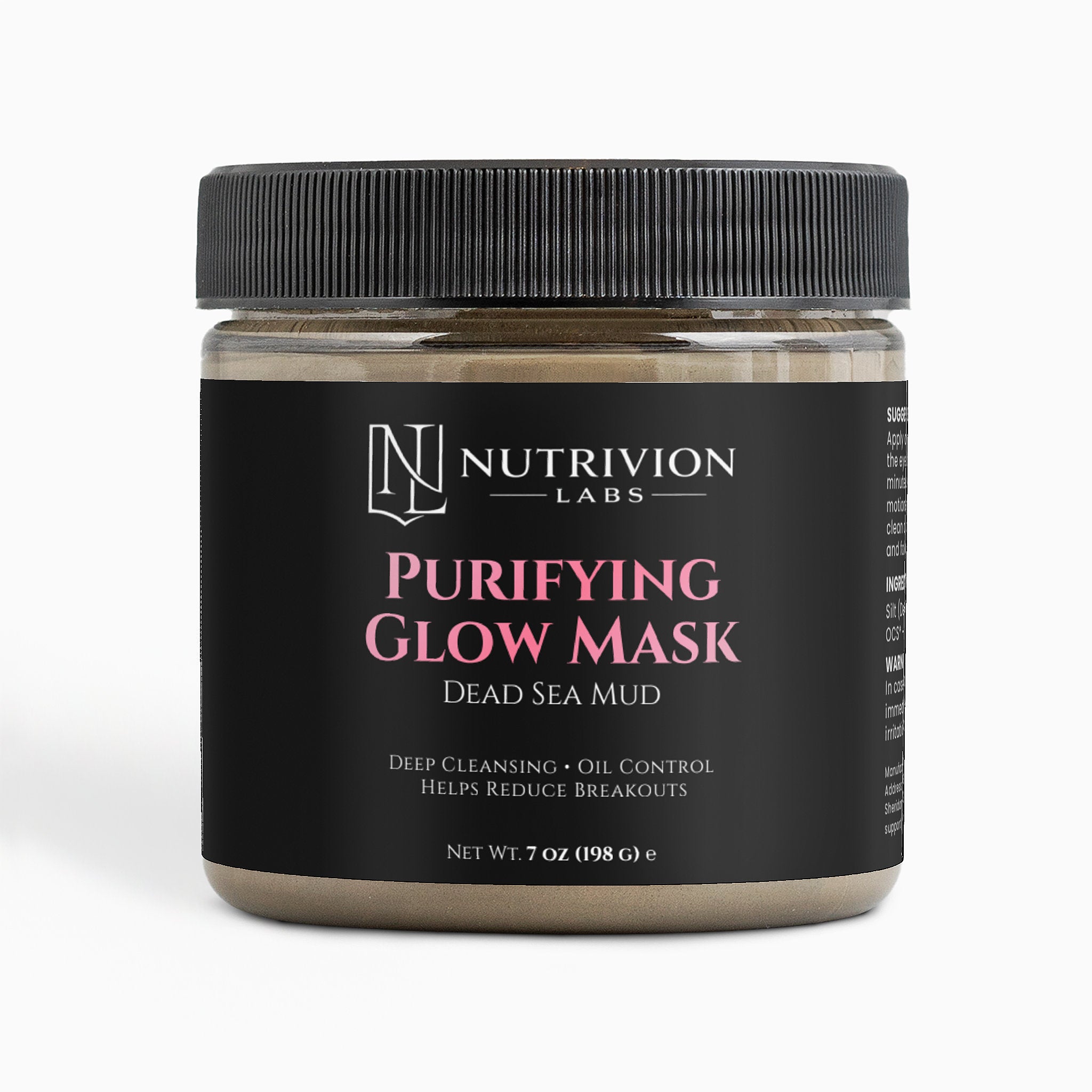 Purifying Glow Mask: Dead Sea Mud