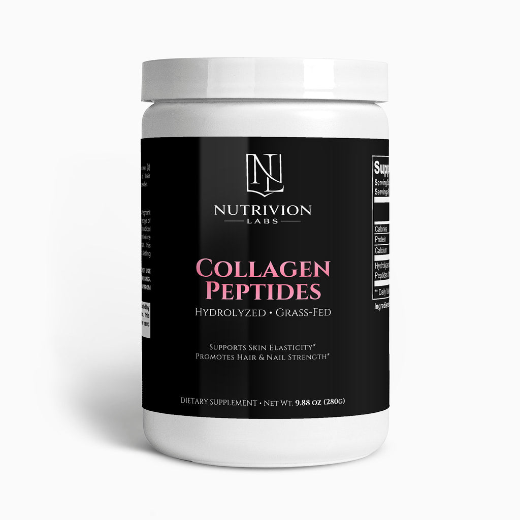 Collagen Peptides: Hydrolyzed • Grass-Fed